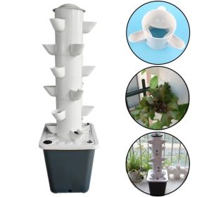 6 Layers 18 Plants Sites NFT Hydroponics Growing System Vertical Tower Gardern Greenhouse Kit for Leaf Vegetables 6 Layers 18 Plants Sites NFT Hydroponics Growing System Vertical Tower Gardern Greenhouse Kit for Leaf Vegetables